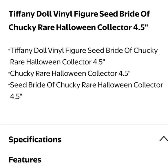 Culture Fly Tiffany Bride Of Chucky Vinyl Figure - Picture 5 of 5